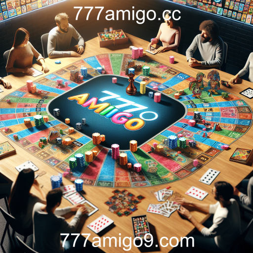 Descubra a Diversão dos Jogos de Mesa no 777amigo.cc